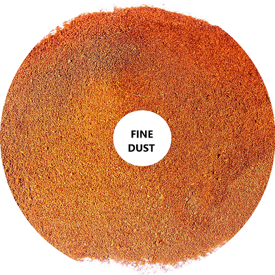 Fine material in Coco peat